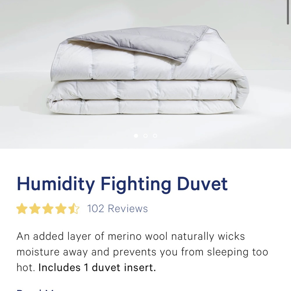 Casper Humidity Fighting Duvet
